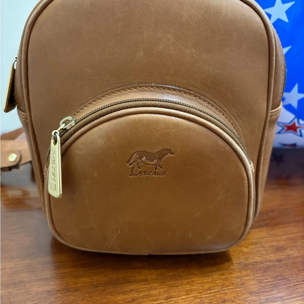 Brown Leather Crossbody Bag
